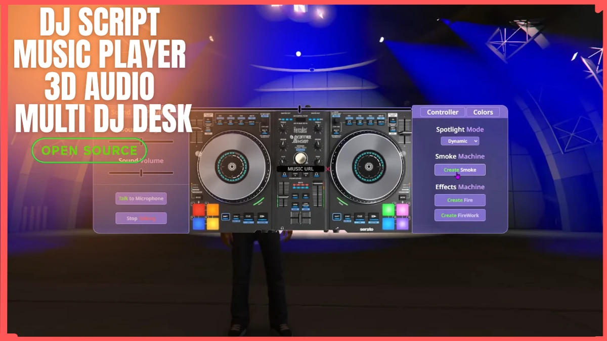 DJ Script FiveM | Music Player, 3D Audio & Multi DJ Desk | Open Source